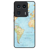 Travel Map Motorola Edge 50 Ultra 5G Glass Back Cover Online