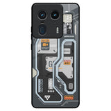 Retro Futuristic Motorola Edge 50 Ultra 5G Glass Back Cover Online