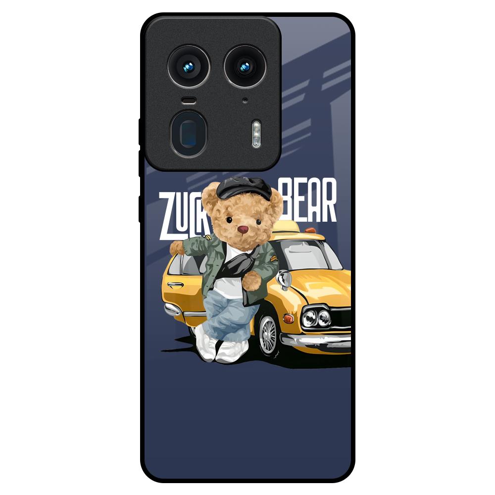 Adventurous Bear Motorola Edge 50 Ultra 5G Glass Back Cover Online