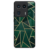 Abstract Green Motorola Edge 50 Ultra 5G Glass Back Cover Online