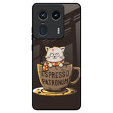 Tea With Kitty Motorola Edge 50 Ultra 5G Glass Back Cover Online