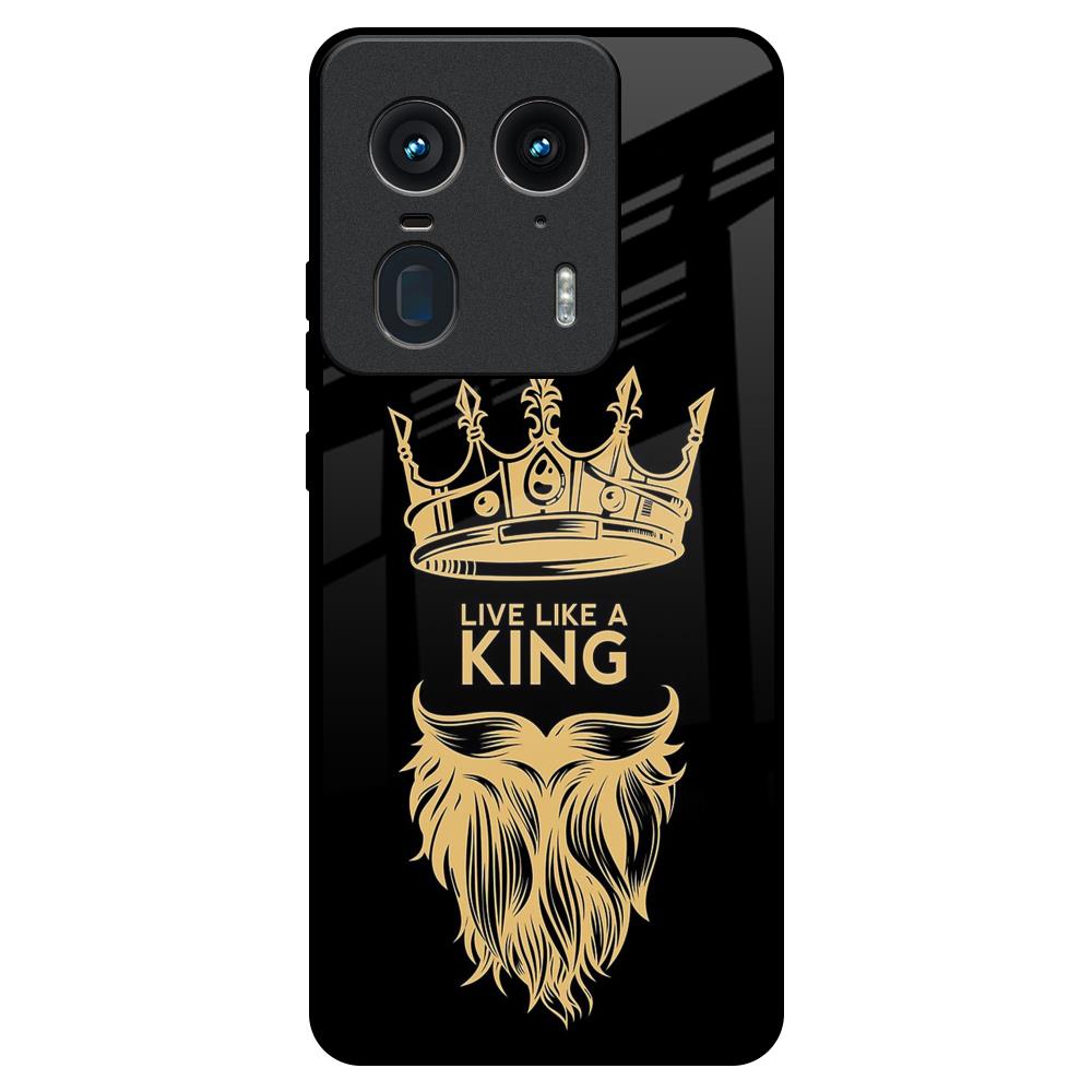 King Life Motorola Edge 50 Ultra 5G Glass Back Cover Online