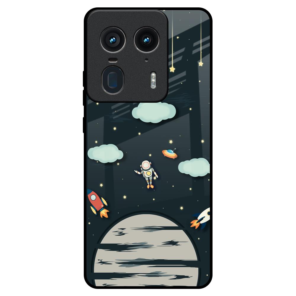 Astronaut Dream Motorola Edge 50 Ultra 5G Glass Back Cover Online