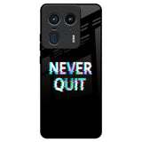 Never Quit Motorola Edge 50 Ultra 5G Glass Back Cover Online