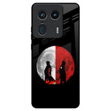Anime Red Moon Motorola Edge 50 Ultra 5G Glass Back Cover Online