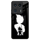 Monochrome Goku Motorola Edge 50 Ultra 5G Glass Back Cover Online