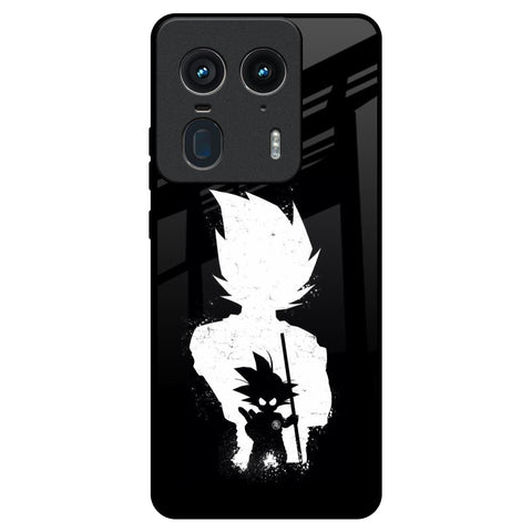 Monochrome Goku Motorola Edge 50 Ultra 5G Glass Back Cover Online