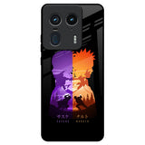 Minimalist Anime Motorola Edge 50 Ultra 5G Glass Back Cover Online