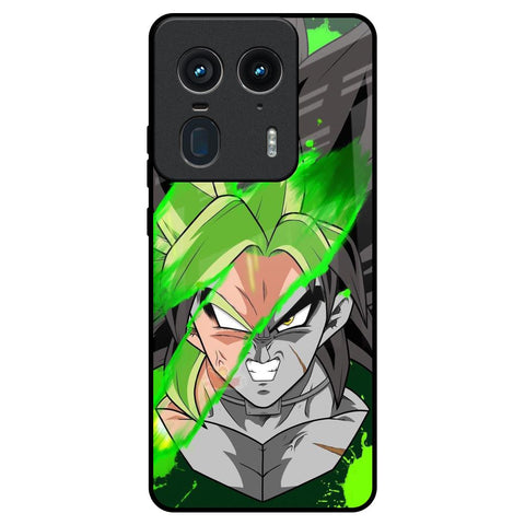 Anime Green Splash Motorola Edge 50 Ultra 5G Glass Back Cover Online