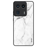 Modern White Marble Motorola Edge 50 Ultra 5G Glass Back Cover Online