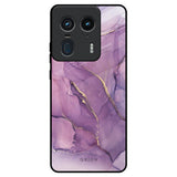 Purple Gold Marble Motorola Edge 50 Ultra 5G Glass Back Cover Online