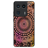Floral Mandala Motorola Edge 50 Ultra 5G Glass Back Cover Online