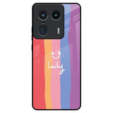 Lucky Abstract Motorola Edge 50 Ultra 5G Glass Back Cover Online