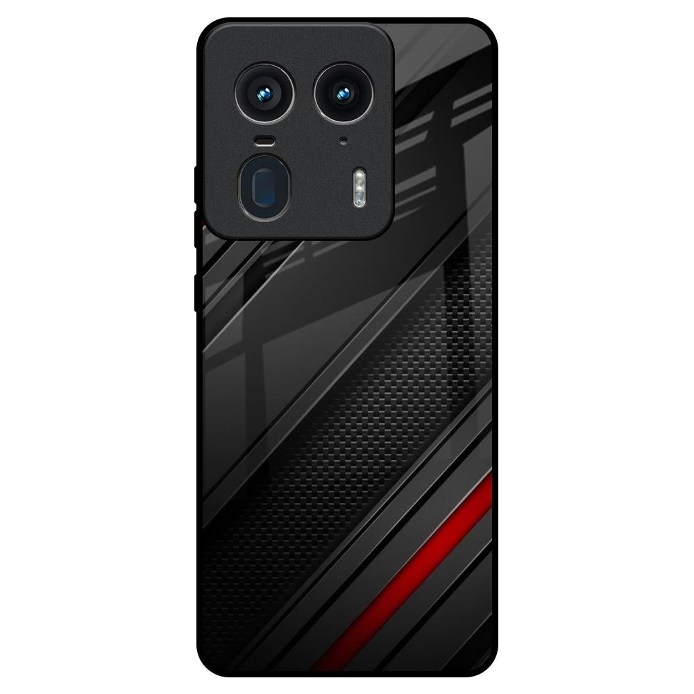 Modern Abstract Motorola Edge 50 Ultra 5G Glass Back Cover Online