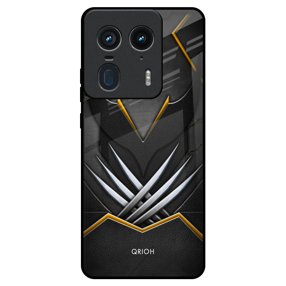 Black Warrior Motorola Edge 50 Ultra 5G Glass Back Cover Online