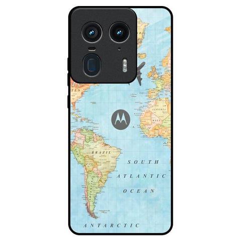 Fly Around The World Motorola Edge 50 Ultra 5G Glass Back Cover Online