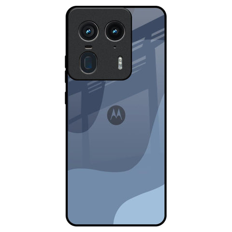 Navy Blue Ombre Motorola Edge 50 Ultra 5G Glass Back Cover Online