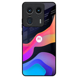 Colorful Fluid Motorola Edge 50 Ultra 5G Glass Back Cover Online