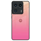 Pastel Pink Gradient Motorola Edge 50 Ultra 5G Glass Back Cover Online