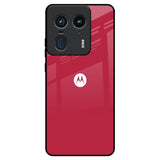 Solo Maroon Motorola Edge 50 Ultra 5G Glass Back Cover Online