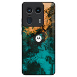 Watercolor Wave Motorola Edge 50 Ultra 5G Glass Back Cover Online