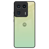 Mint Green Gradient Motorola Edge 50 Ultra 5G Glass Back Cover Online