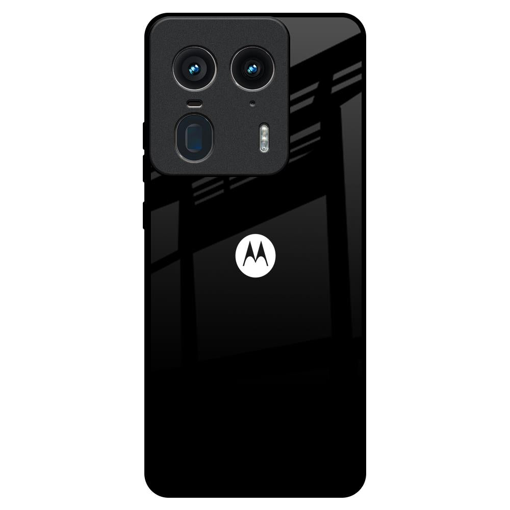 Jet Black Motorola Edge 50 Ultra 5G Glass Back Cover Online