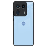 Pastel Sky Blue Motorola Edge 50 Ultra 5G Glass Back Cover Online