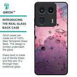 Space Doodles Glass Case for Motorola Edge 50 Ultra 5G