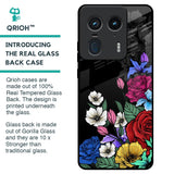 Rose Flower Bunch Art Glass Case for Motorola Edge 50 Ultra 5G