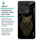 Golden Owl Glass Case for Motorola Edge 50 Ultra 5G