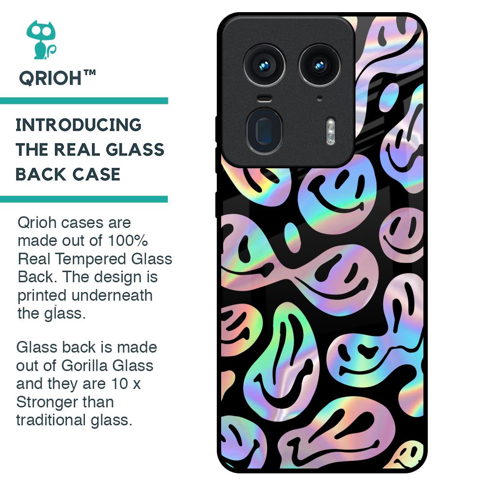 Acid Smile Glass Case for Motorola Edge 50 Ultra 5G