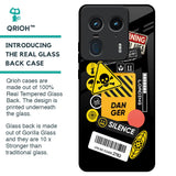 Danger Signs Glass Case for Motorola Edge 50 Ultra 5G