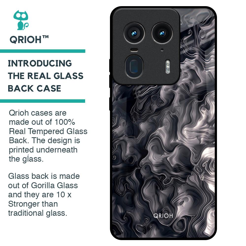 Cryptic Smoke Glass Case for Motorola Edge 50 Ultra 5G