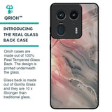 Pink And Grey Marble Glass Case For Motorola Edge 50 Ultra 5G