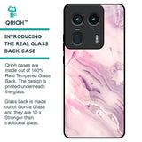 Diamond Pink Gradient Glass Case For Motorola Edge 50 Ultra 5G