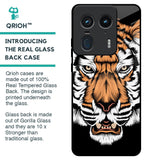 Angry Tiger Glass Case For Motorola Edge 50 Ultra 5G