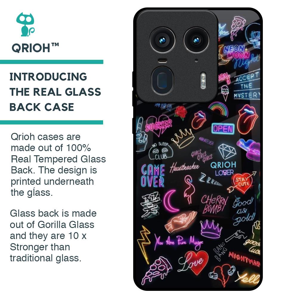 Accept The Mystery Glass Case for Motorola Edge 50 Ultra 5G