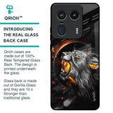 Aggressive Lion Glass Case for Motorola Edge 50 Ultra 5G