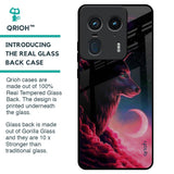 Moon Wolf Glass Case for Motorola Edge 50 Ultra 5G