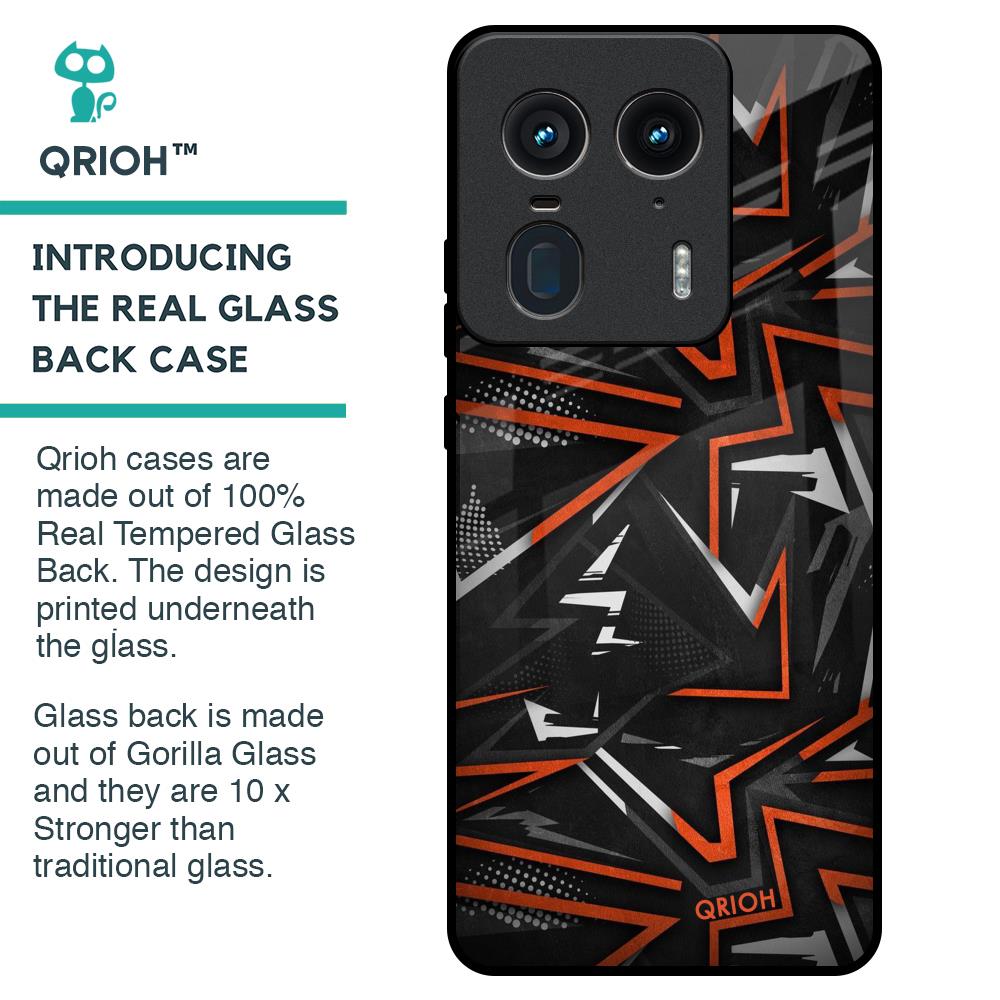 Vector Art Glass Case for Motorola Edge 50 Ultra 5G
