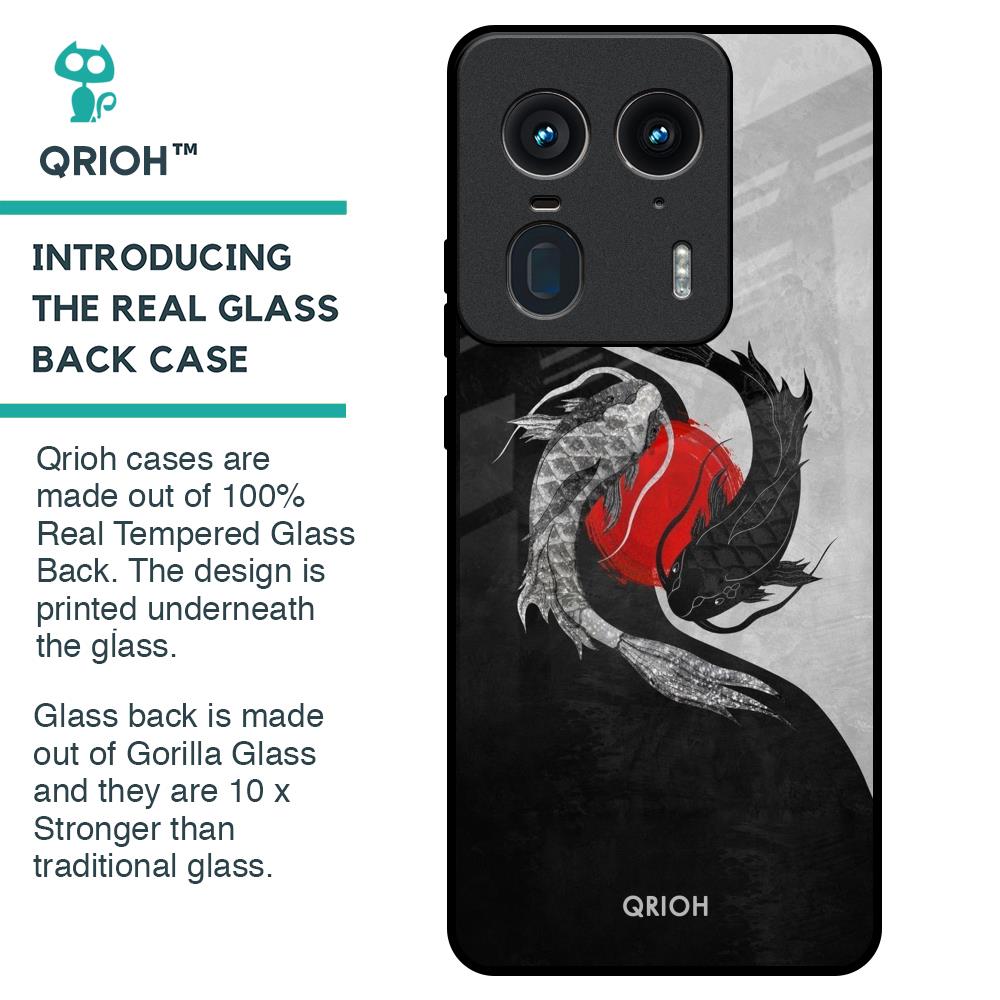 Japanese Art Glass Case for Motorola Edge 50 Ultra 5G