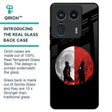 Anime Red Moon Glass Case for Motorola Edge 50 Ultra 5G