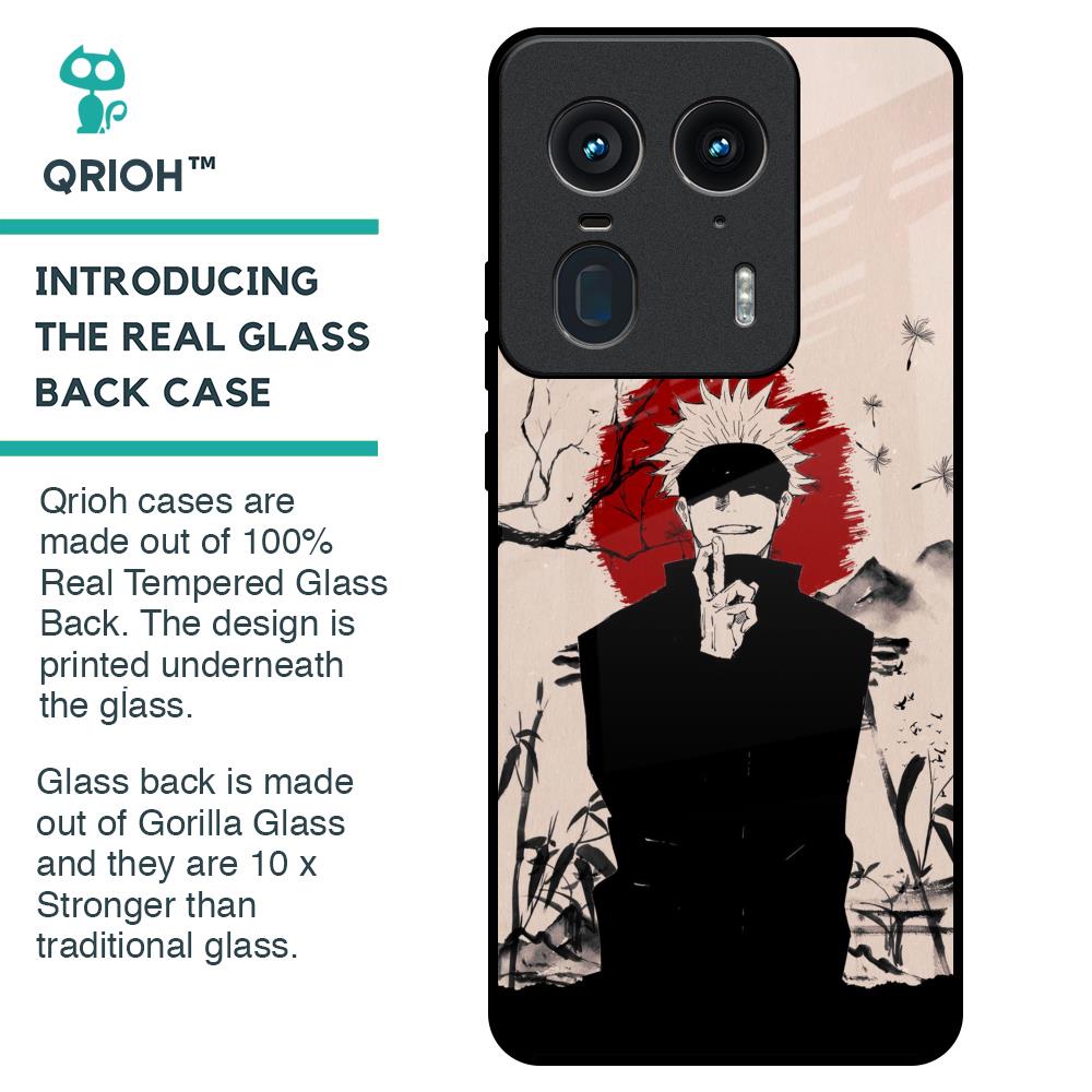 Manga Series Glass Case for Motorola Edge 50 Ultra 5G