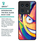 Monkey Wpap Pop Art Glass Case for Motorola Edge 50 Ultra 5G
