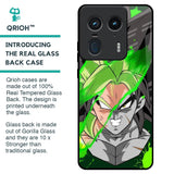 Anime Green Splash Glass Case for Motorola Edge 50 Ultra 5G