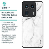 Modern White Marble Glass Case for Motorola Edge 50 Ultra 5G