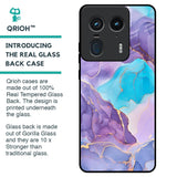 Alcohol ink Marble Glass Case for Motorola Edge 50 Ultra 5G