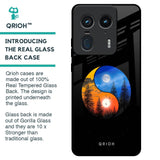 Yin Yang Balance Glass Case for Motorola Edge 50 Ultra 5G