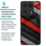 Soft Wooden Texture Glass Case for Motorola Edge 50 Ultra 5G